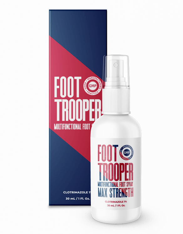 Foot Trooper — Spray multifuncional antifúngico para pies